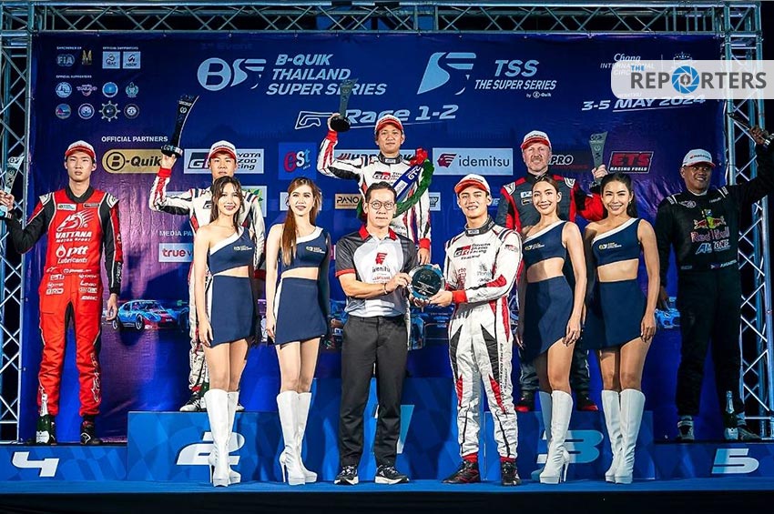 TOYOTA GAZOO Racing Thailand กวาดแชมป์ Thailand Super Series 2024
