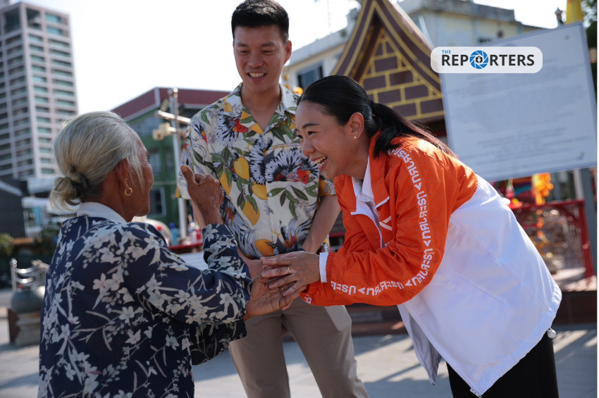 ‘ณัฐพงษ์’ ช่วย ‘นิศามาศ’ หาเสียงลุยศึกเลือกตั้งนายกเมืองพัทยา