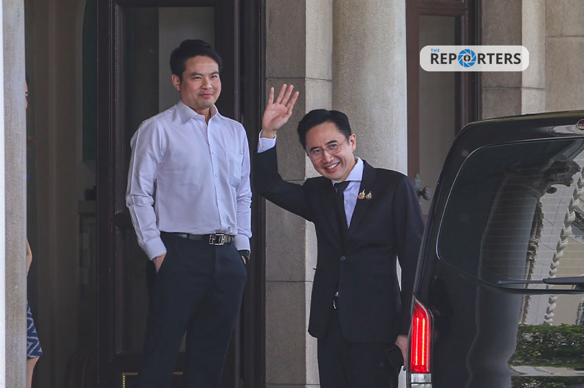 ‘ยศชนัน-จุลพันธ์’ เข้าทำเนียบฯ ร่วมรับประทานอาหารกลางวันกับ นายกฯ