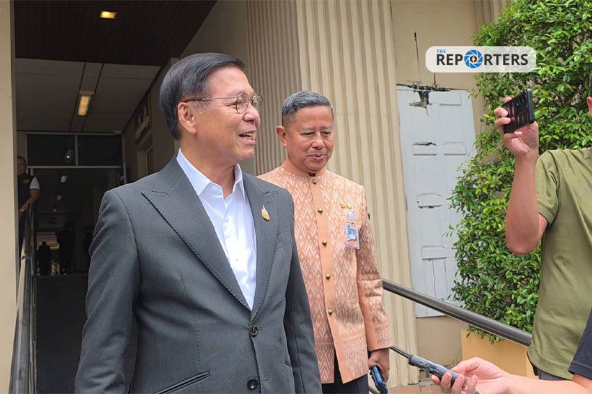 ‘สีหศักดิ์’ ควง ‘อดุลย์’ คุยงานความมั่นคง หลังประชุม ครม.