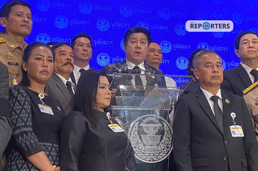 89 สว. ประณาม ‘เท้ง’ กล่าวหาอยู่ภายใต้ระบอบสีน้ำเงิน จี้ขอโทษภายใน 3 วัน
