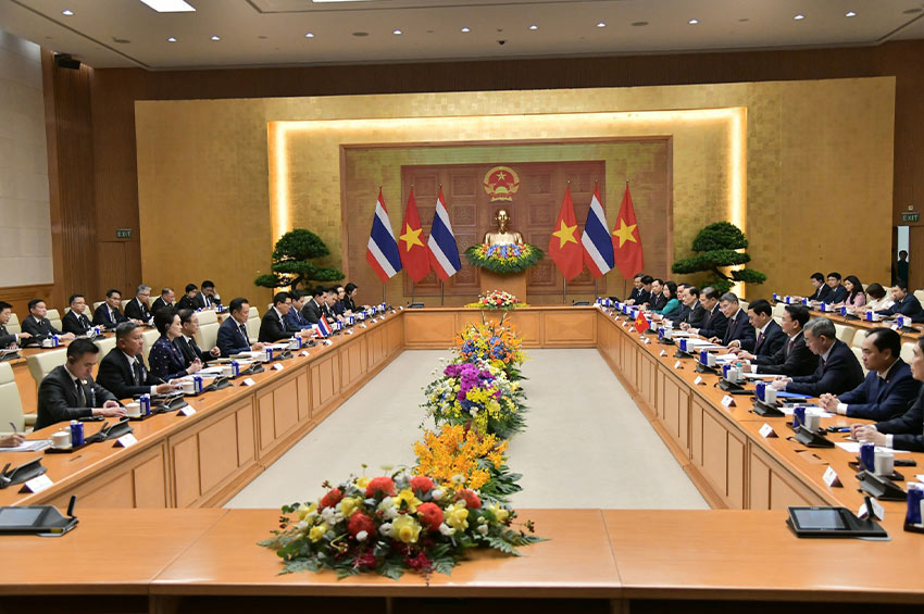 ไทย – เวียดนาม สัมพันธ์แน่นแฟ้น นายกฯ สองประเทศนำทีมคณะใหญ่ห